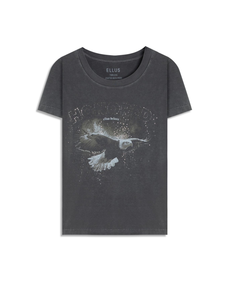 Blusa Cotton Washed Honored Classic Slim Preto