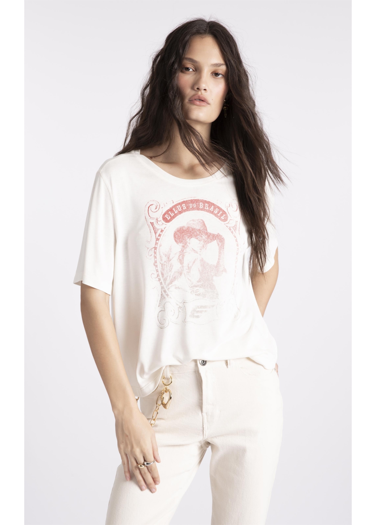 Blusa Cowgirl Off White