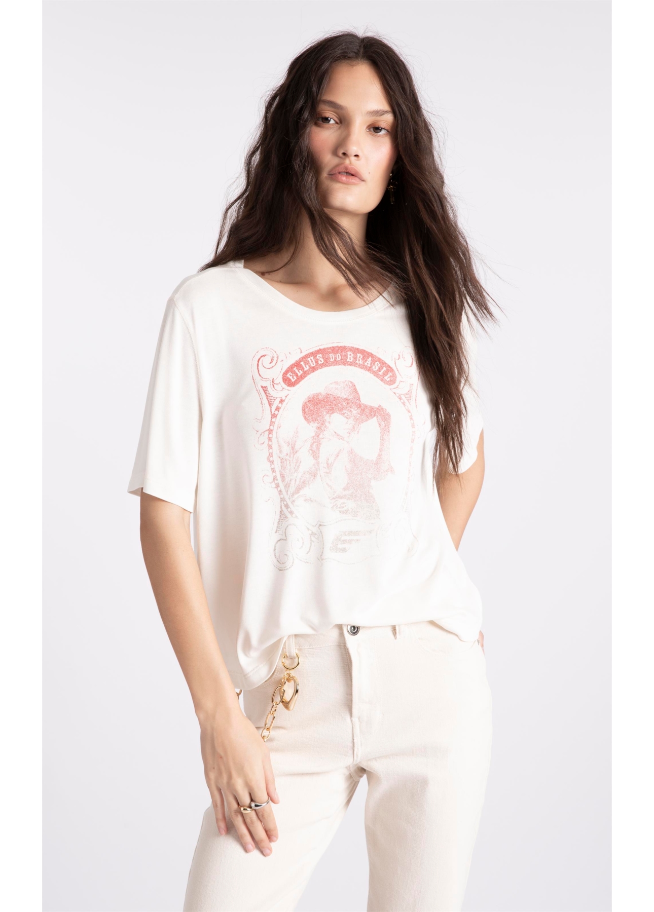 Blusa Cowgirl Off White