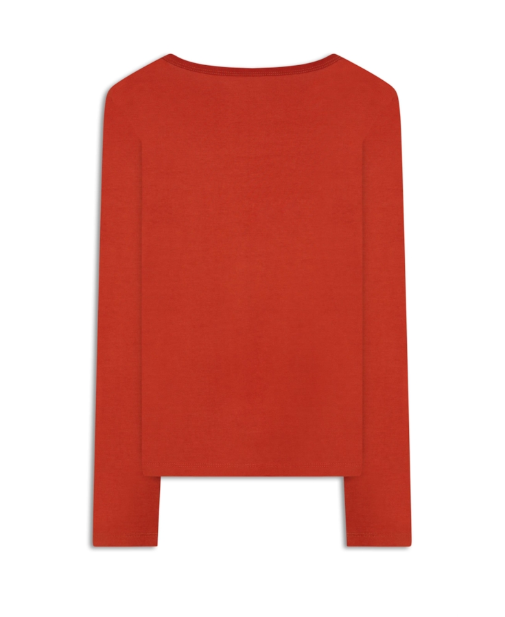 Blusa Crafted Neckline Telha