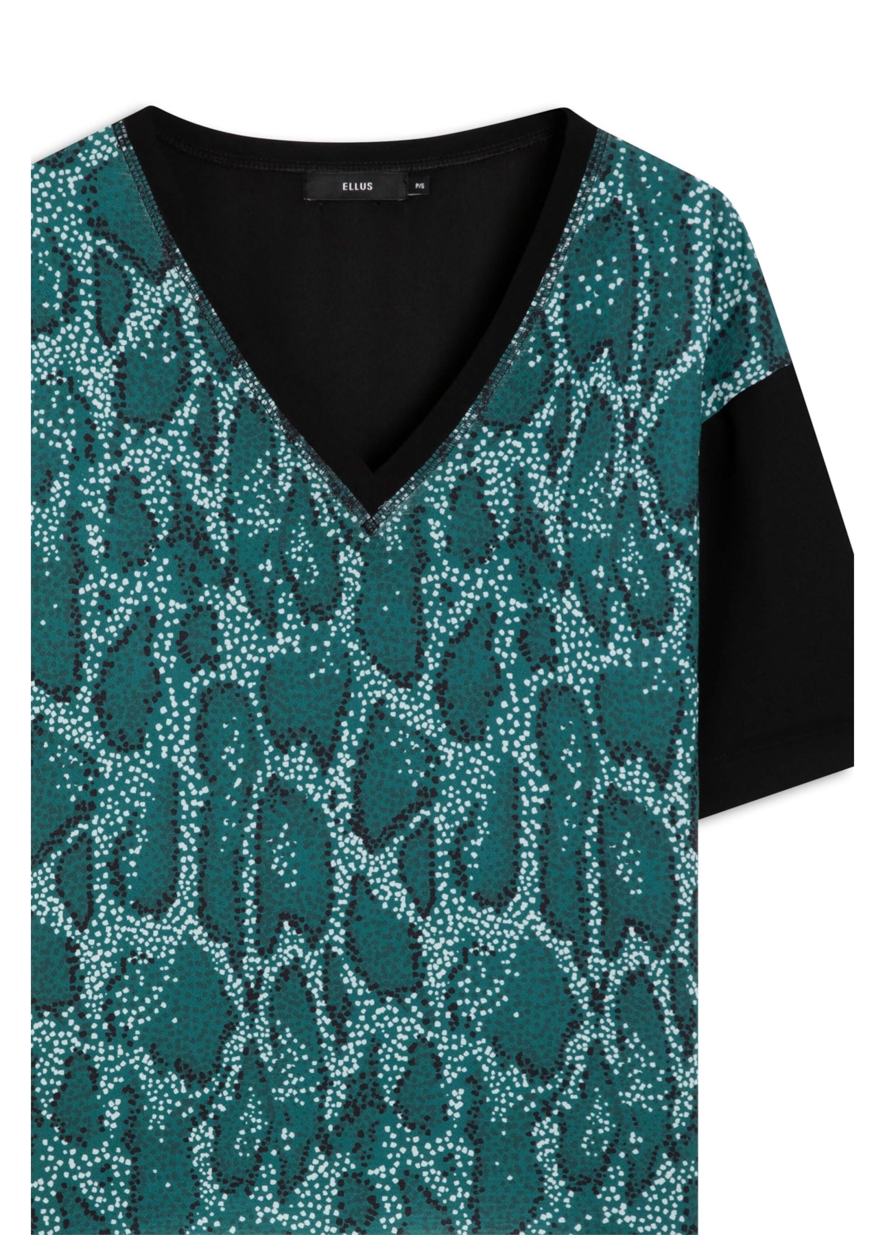 Blusa Crepe Bubble Phiton Musgo