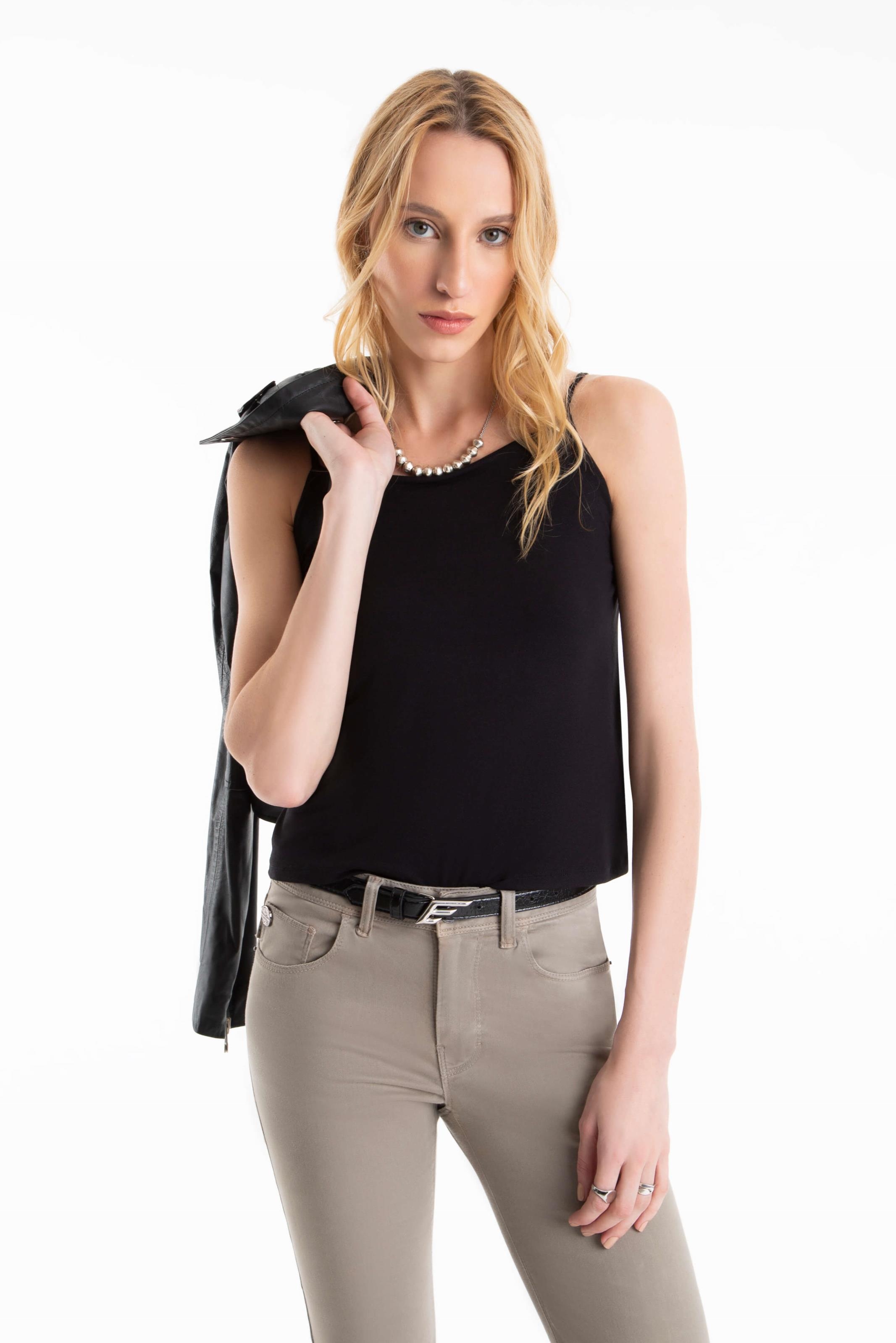 Blusa Crepe Desire Adjustment Preto