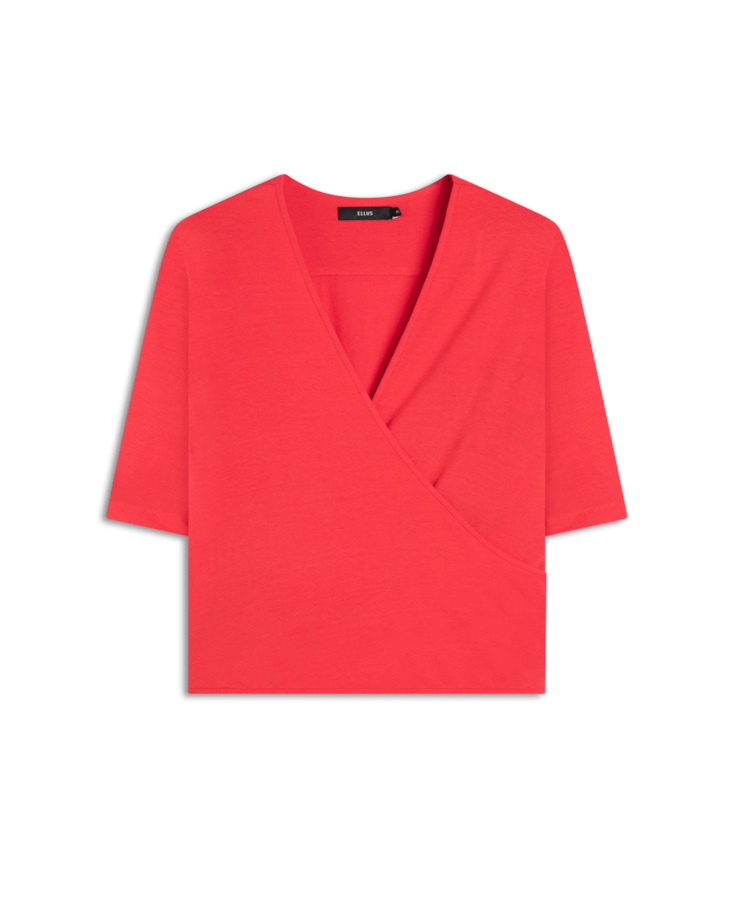 Blusa Crepe Desire Tranpass Vermelho