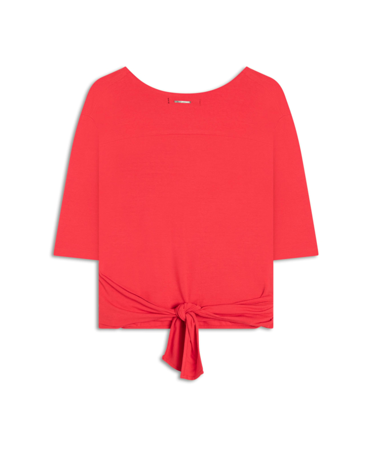 Blusa Crepe Desire Tranpass Vermelho