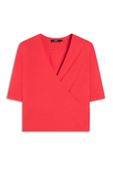 Blusa Crepe Desire Tranpass Vermelho
