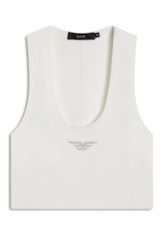 Blusa Cropped Ellus Hotfix Off White