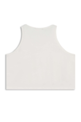 Blusa Cropped Hotfix Off White