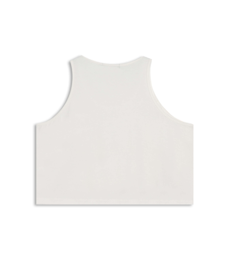 Blusa Cropped Hotfix Off White