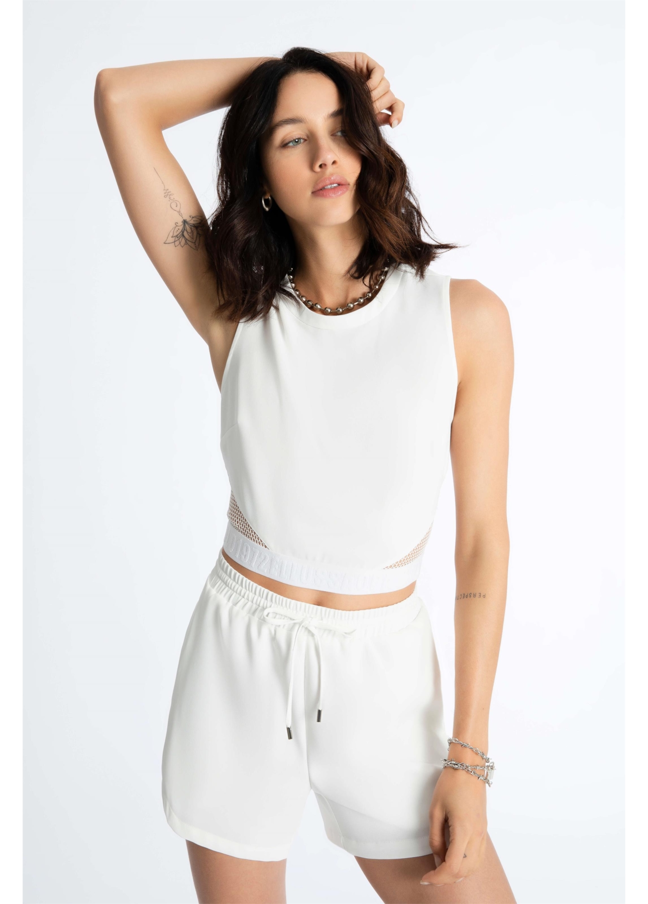 Blusa Cropped Malibu Off White