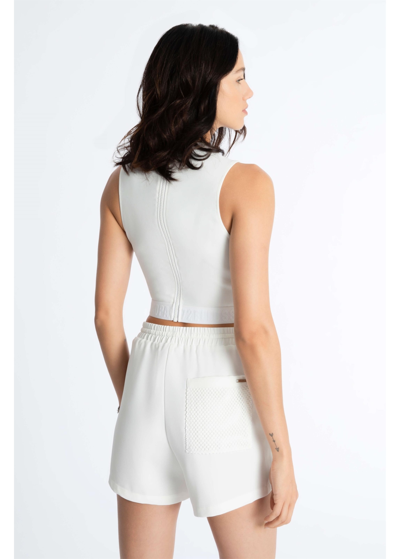Blusa Cropped Malibu Off White