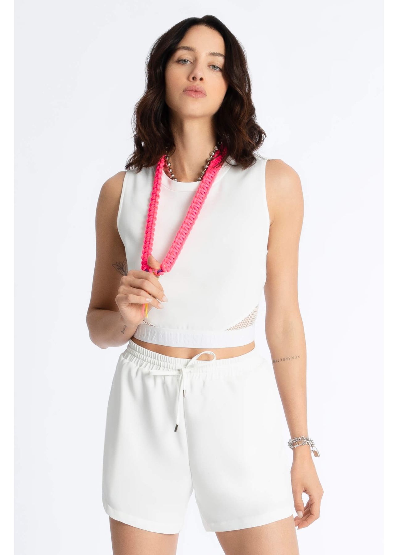 Blusa Cropped Malibu Off White