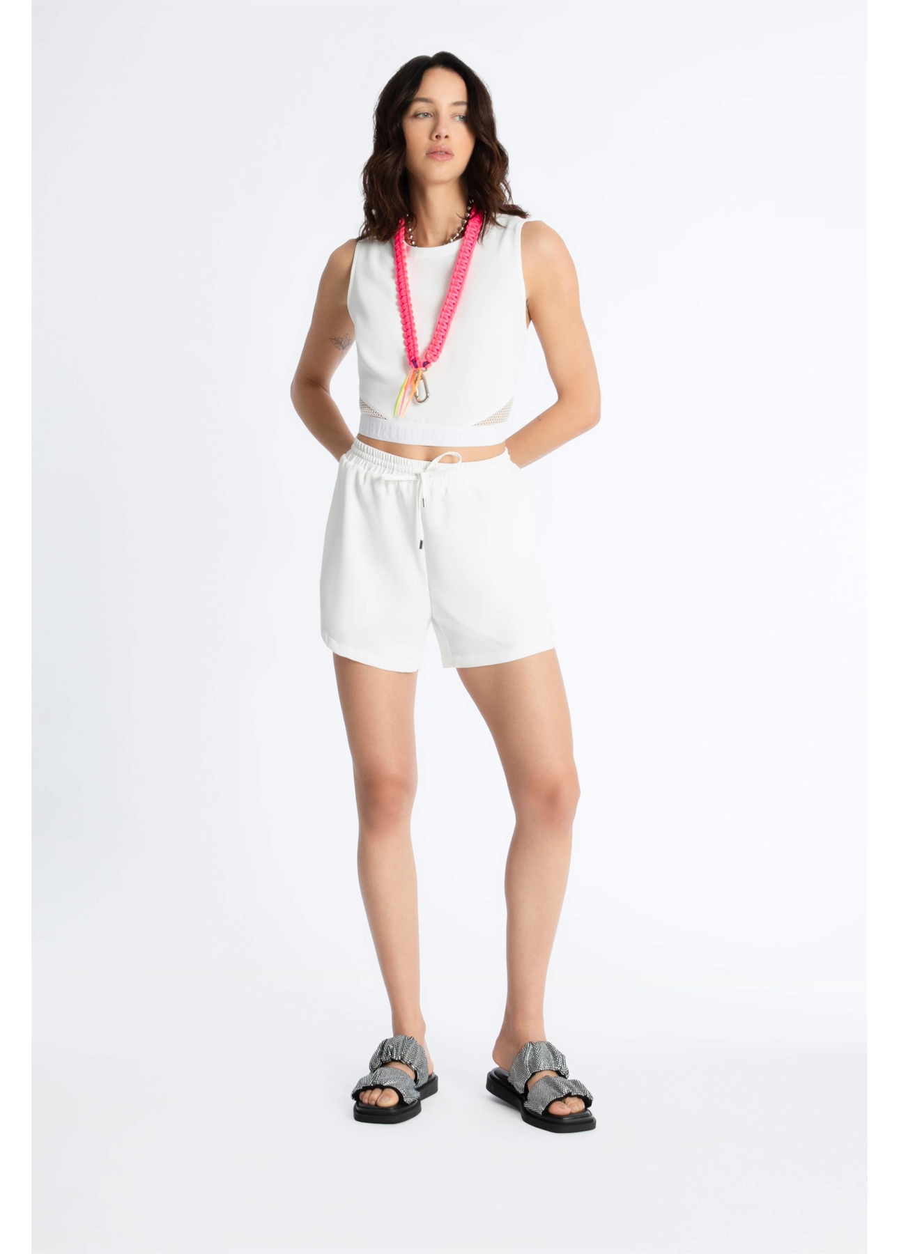 Blusa Cropped Malibu Off White