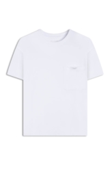 Blusa Cropped Pocket Hotfix Branco