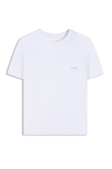 Blusa Cropped Pocket Hotfix Branco