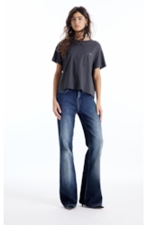 Blusa Cropped Pocket Hotfix Plumbo