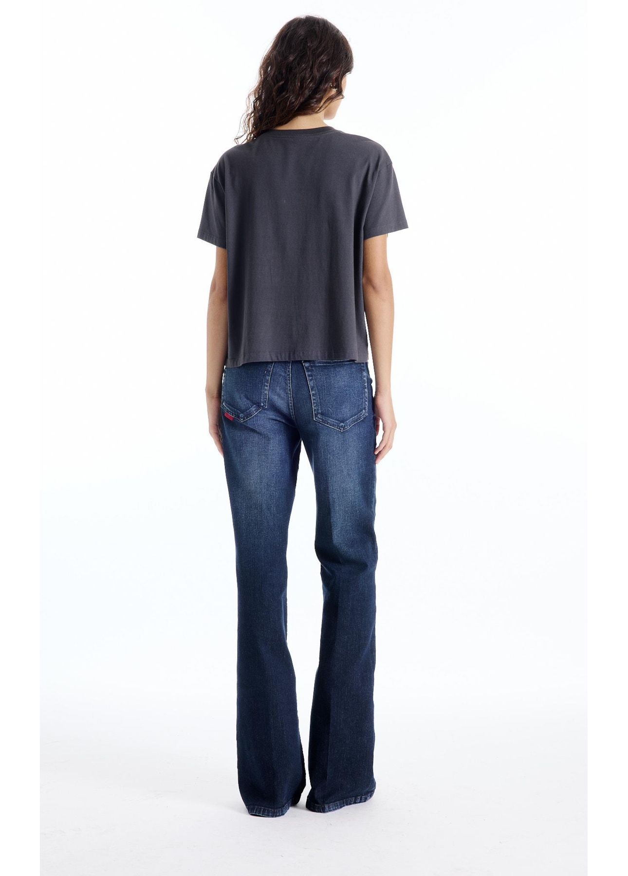 Blusa Cropped Pocket Hotfix Plumbo