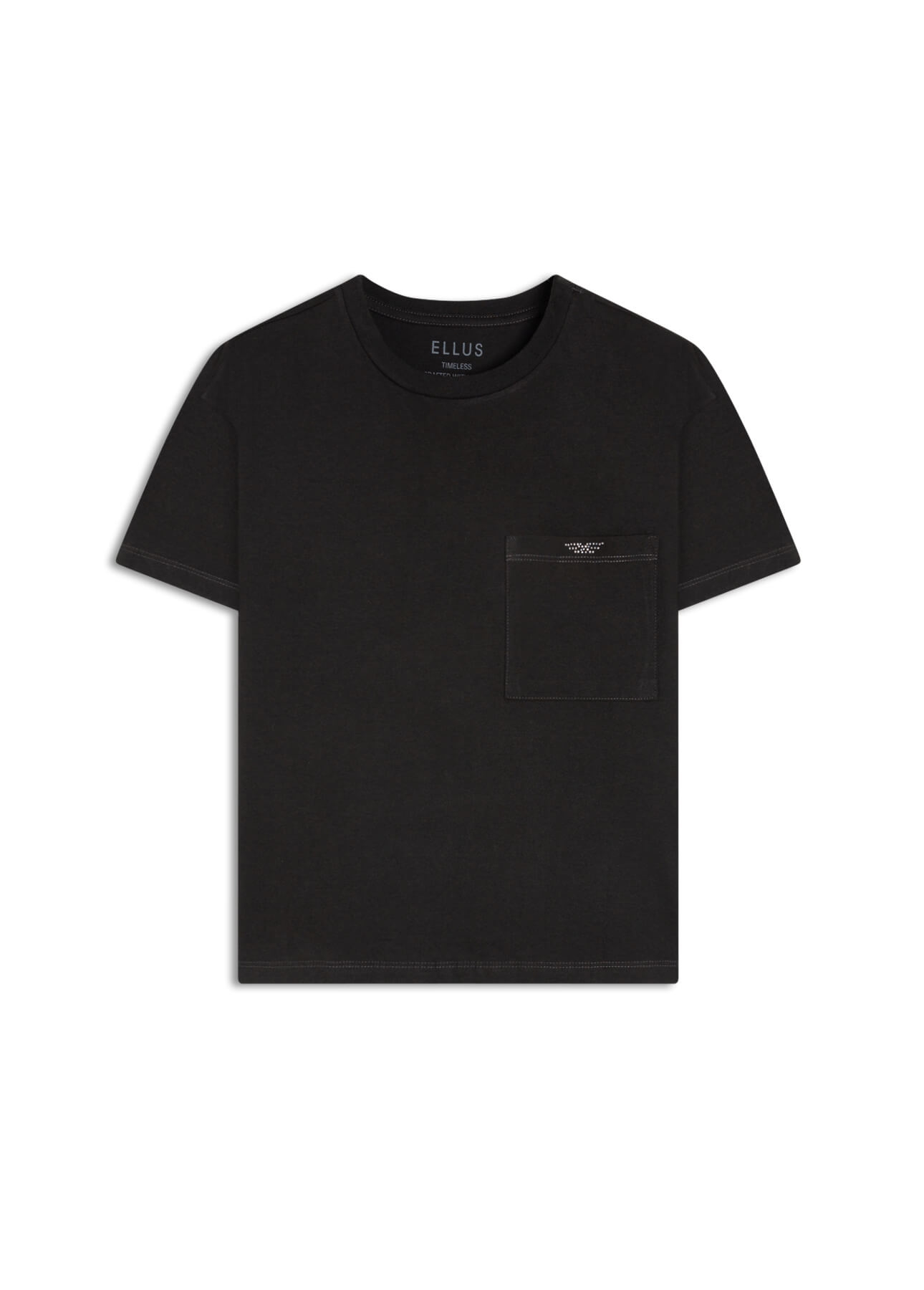 Blusa Cropped Pocket Hotfix Plumbo