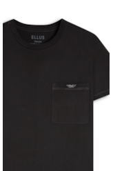 Blusa Cropped Pocket Hotfix Plumbo