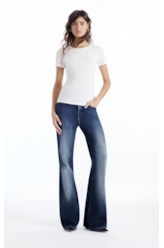 Blusa Cursive Baby Look Off White