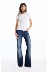 Blusa Cursive Baby Look Off White
