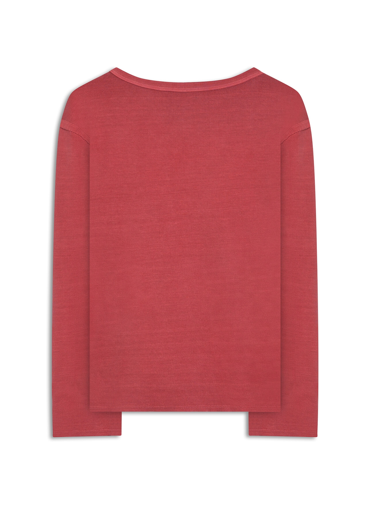 Blusa Cursive Washed Cereja