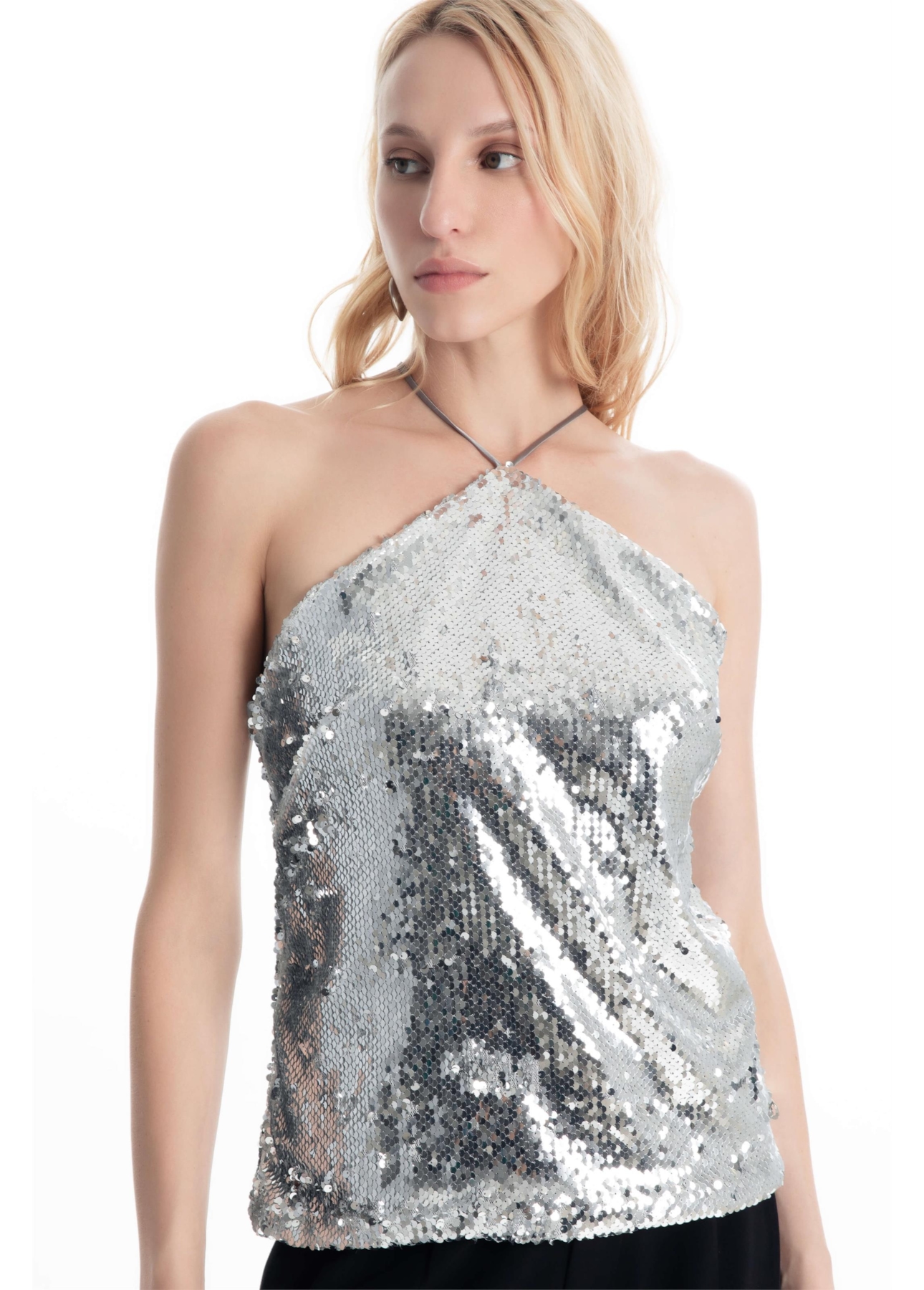 Blusa Dance Ellus Prata