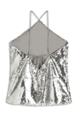 Blusa Dance Ellus Prata