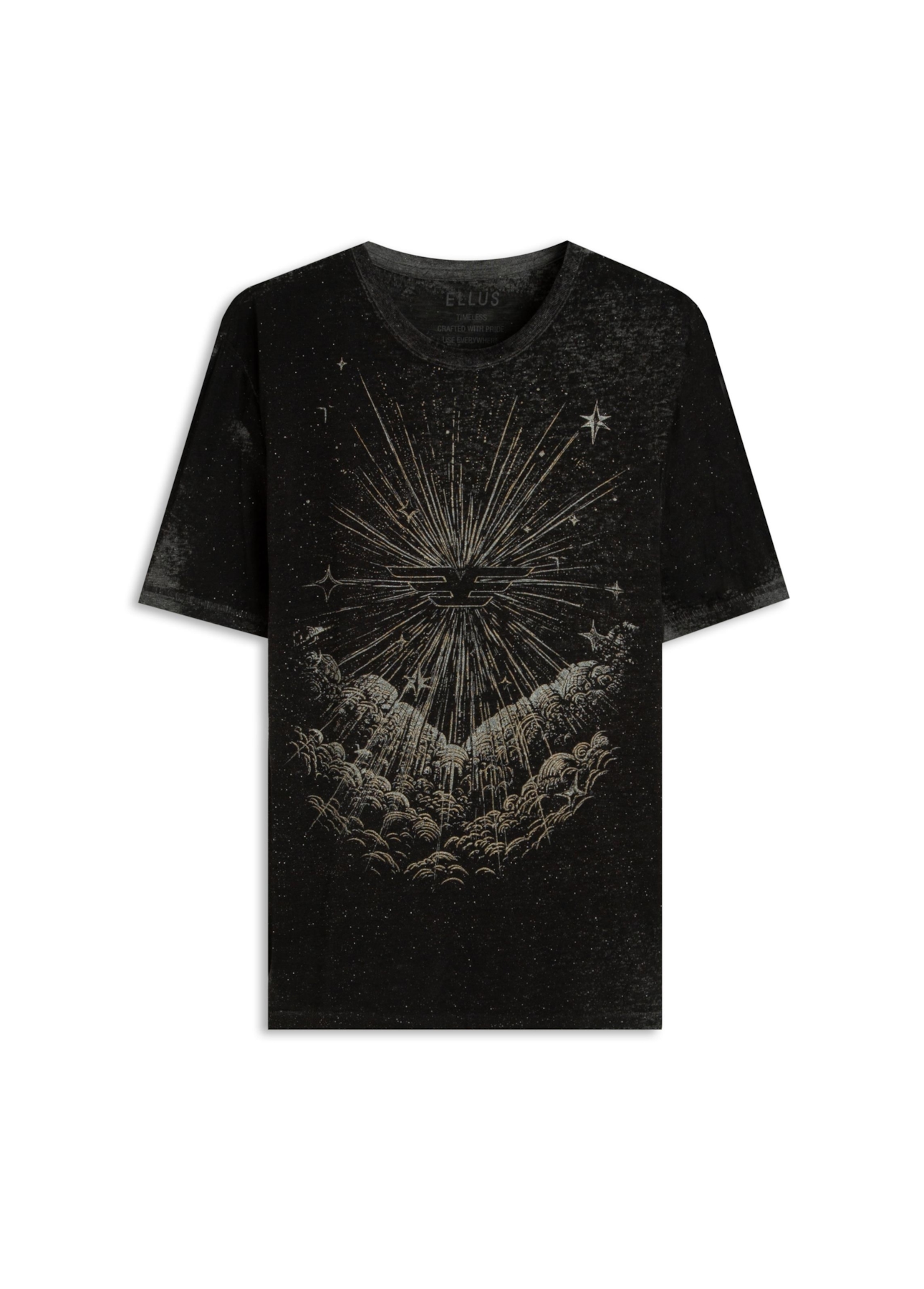 Blusa Devore Easa Mirror Mystc Preto