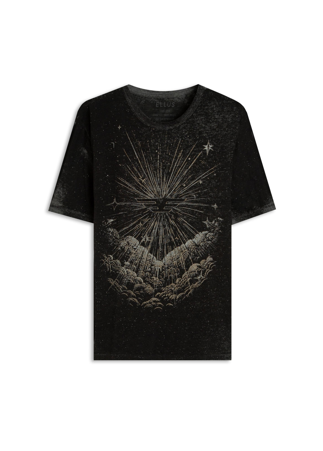 Blusa Devore Easa Mirror Mystc Preto