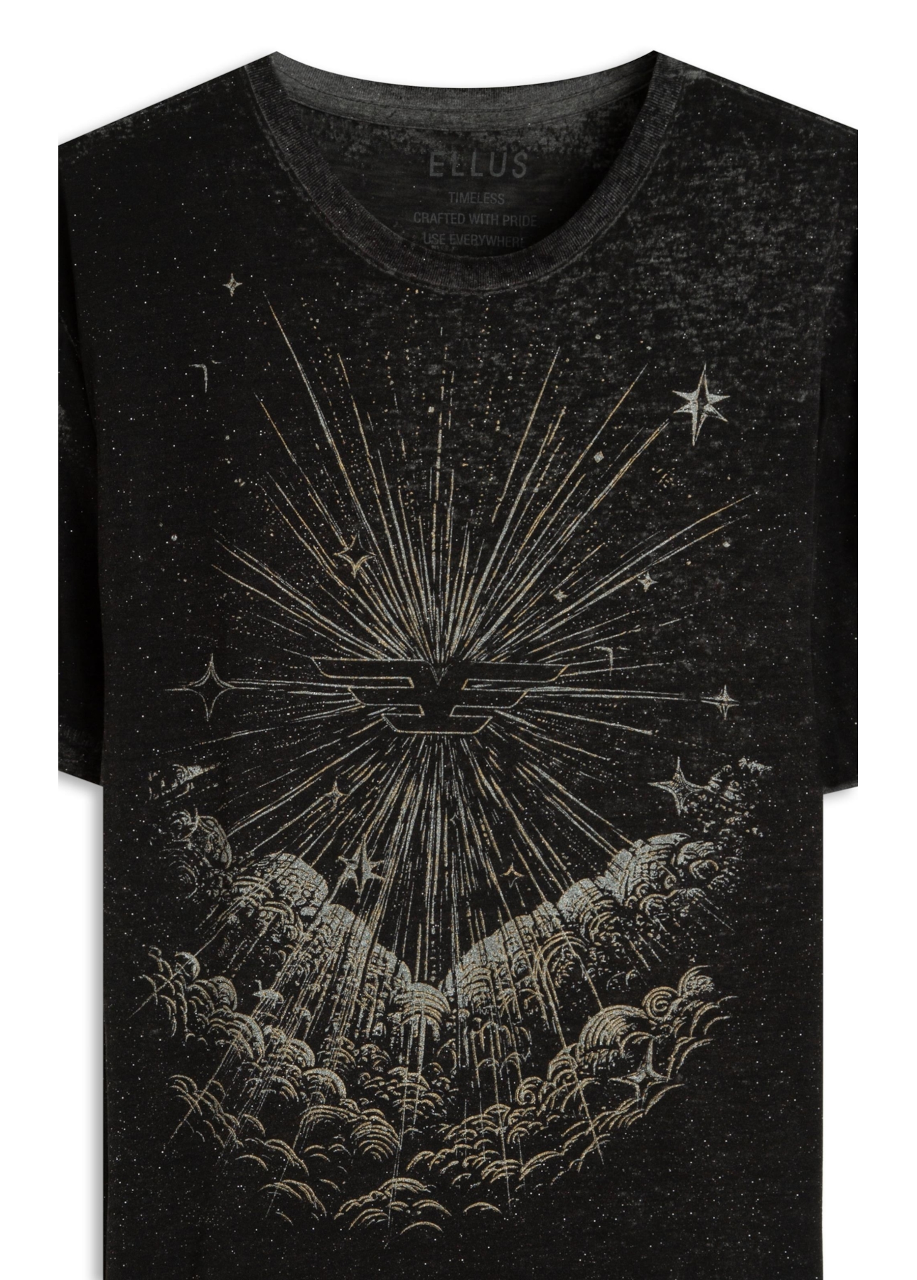Blusa Devore Easa Mirror Mystc Preto