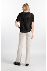 Blusa Devore Easa Mirror Mystc Preto