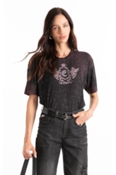 Blusa Devore Greatest Loose Mauve