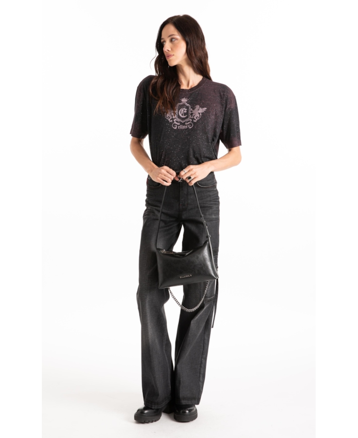 Blusa Devore Greatest Loose Mauve