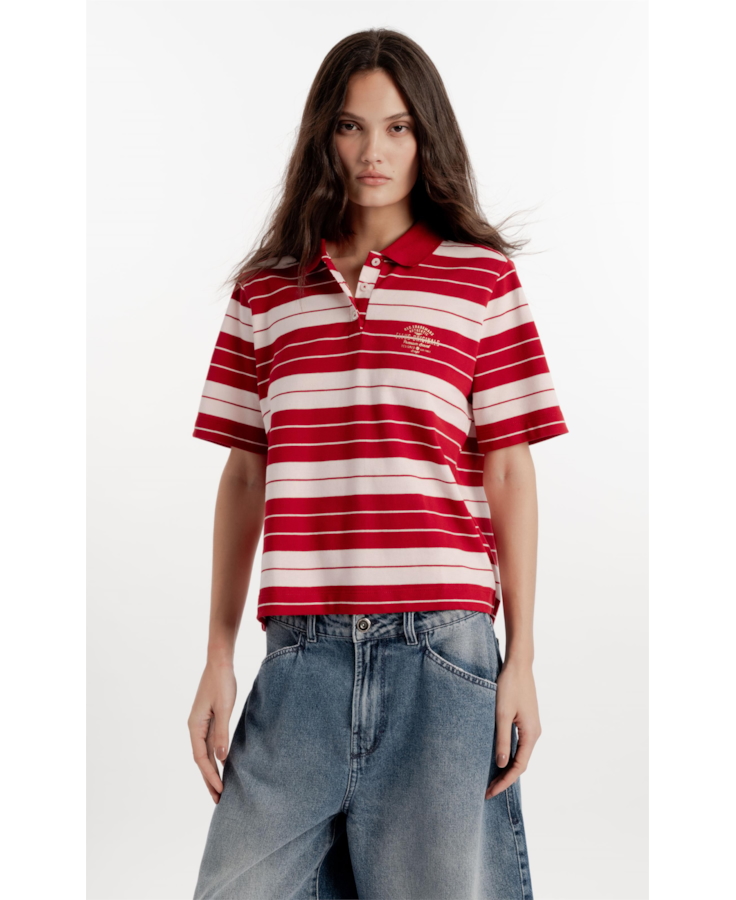 Blusa Devore Iron Horses Vermelho