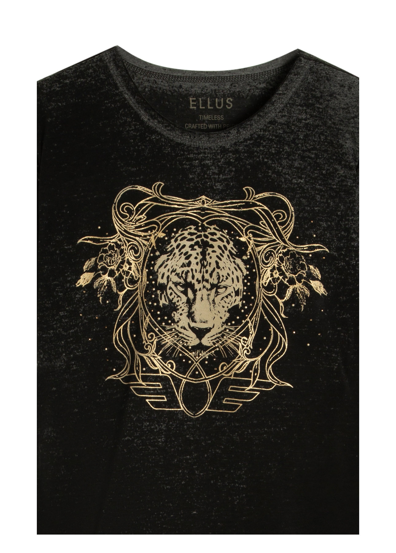 Blusa Devore Nouveau Loose Preto