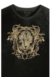 Blusa Devore Nouveau Loose Preto