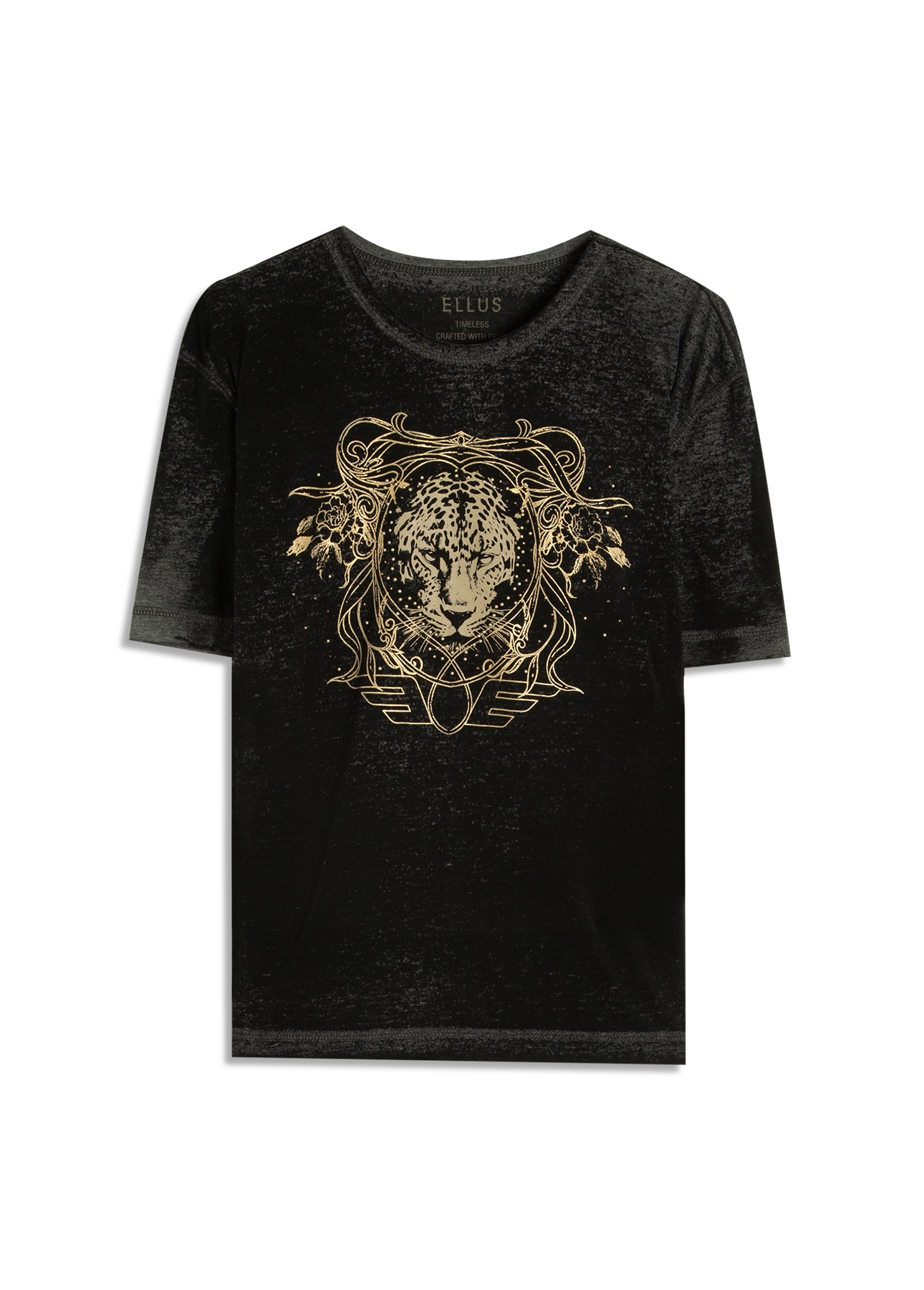 Blusa Devore Nouveau Loose Preto