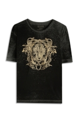 Blusa Devore Nouveau Loose Preto
