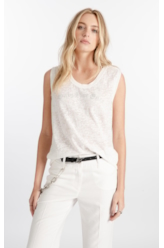 Blusa Devore Only Live Once Off White