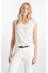 Blusa Devore Only Live Once Off White