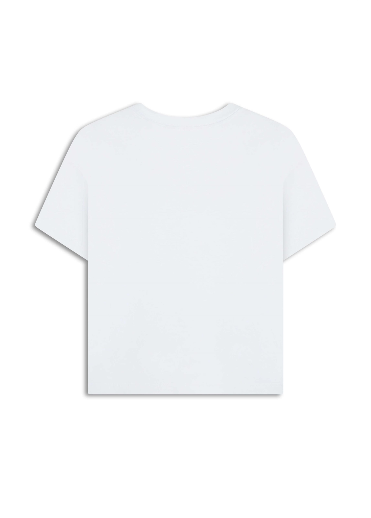 Blusa Easa Blur Cropped Branco