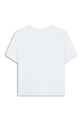 Blusa Easa Blur Cropped Branco