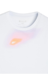 Blusa Easa Blur Cropped Branco