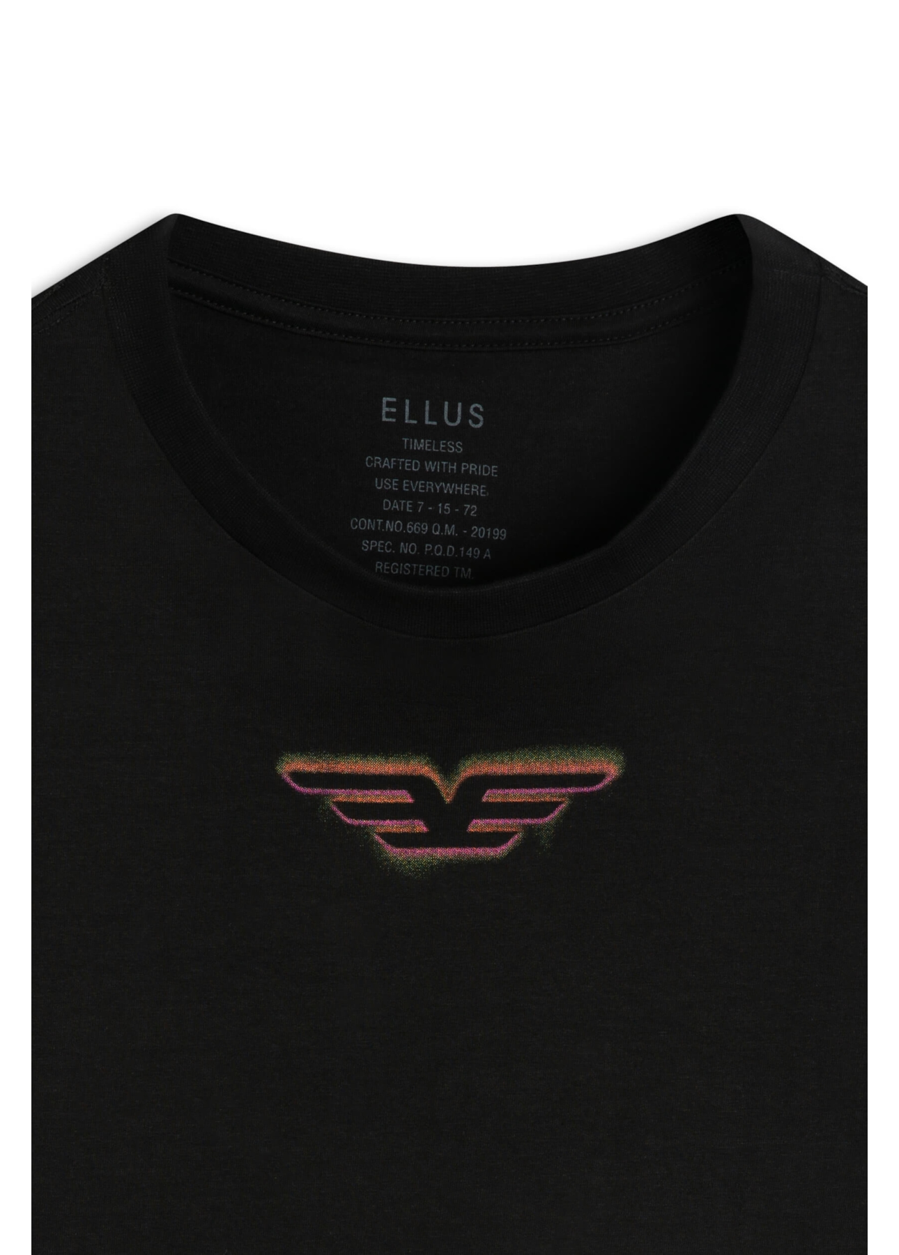 Blusa  Easa Degrade Bowie Preto