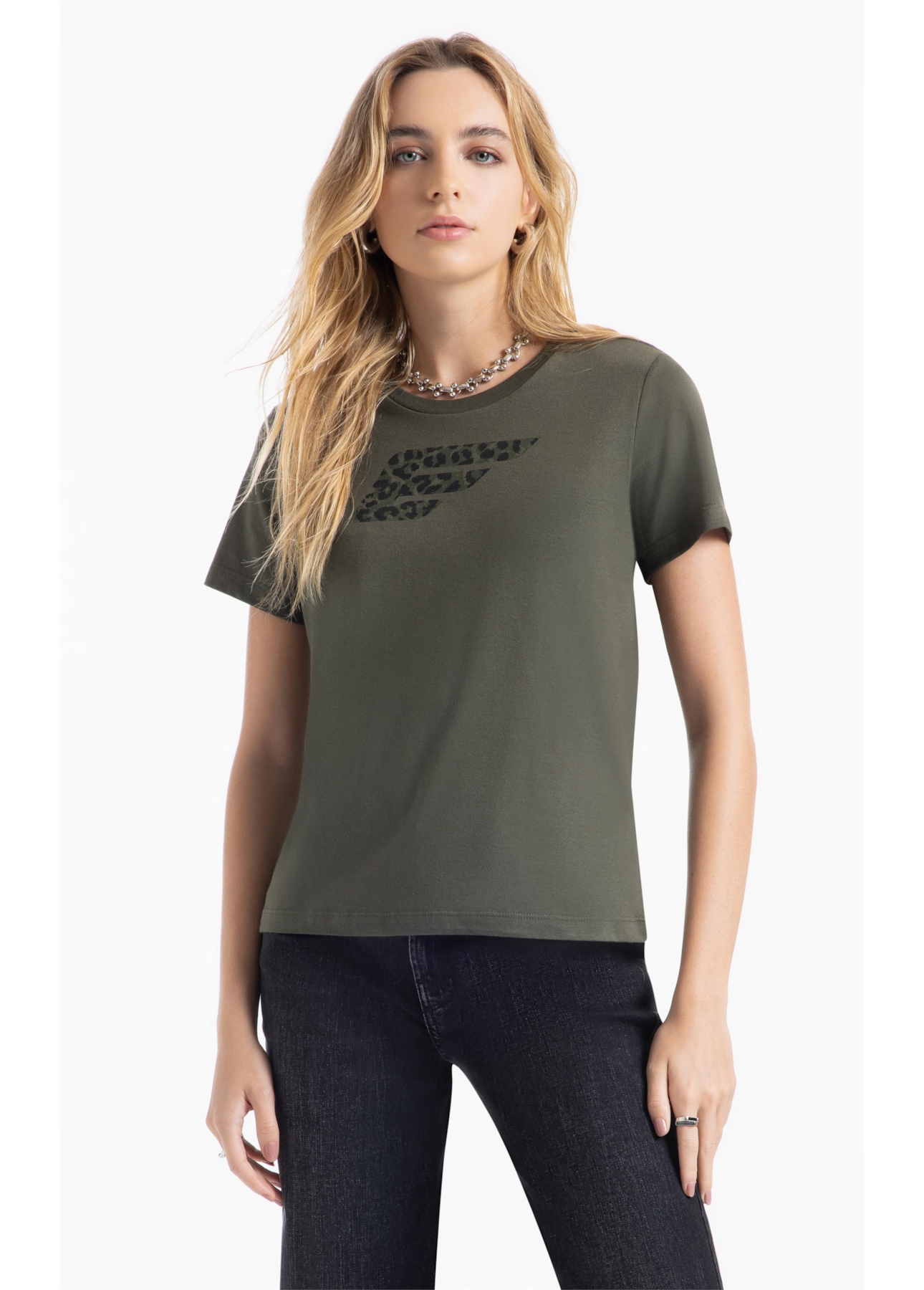 Blusa Easa Fine Classic Ellus Floresta