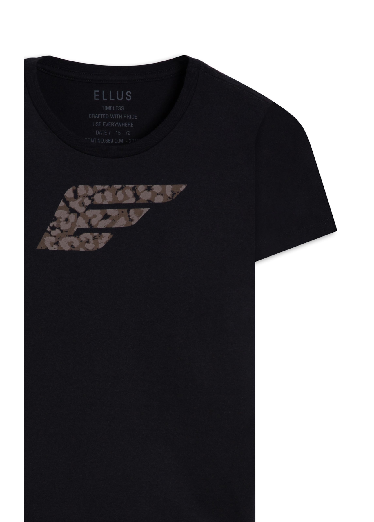 Blusa Easa Fine Classic Ellus Preto