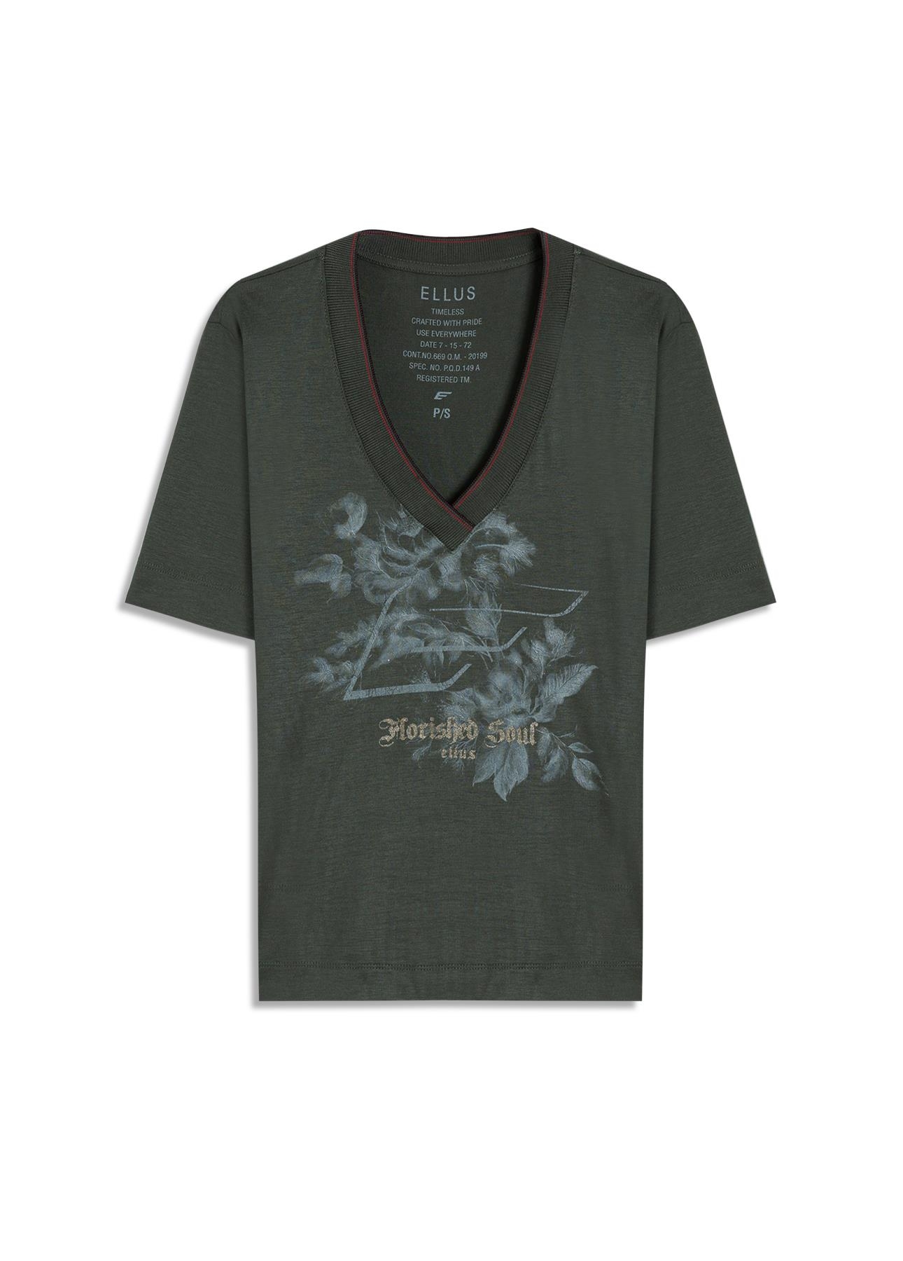 Blusa Easa Florished Soul Floresta