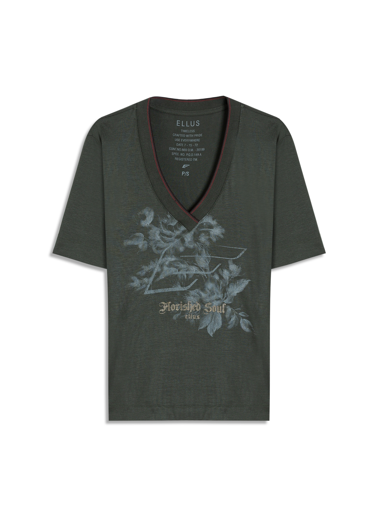 Blusa Easa Florished Soul Floresta