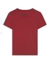 Blusa Easa Graffiti Ellus Cereja