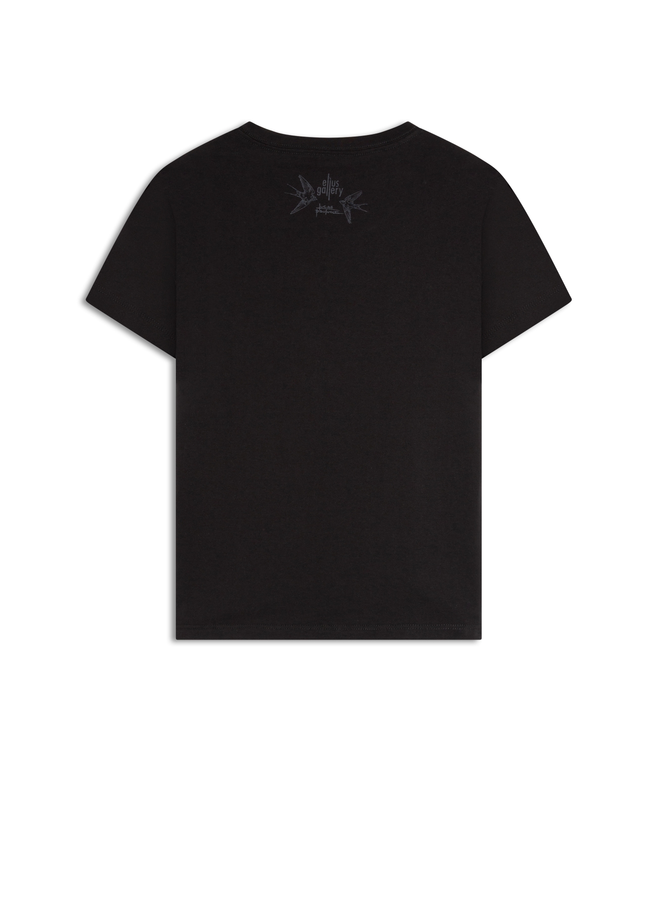 Blusa Easa Graffiti Ellus Preto
